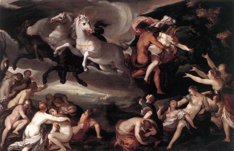 HEINTZ, Joseph the Elder The Rape of Proserpina s oil painting picture